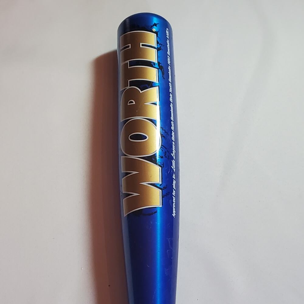 Worth Copperhead Whiplash LW4W 30" 20 oz Youth Baseball Bat Alloy Blue